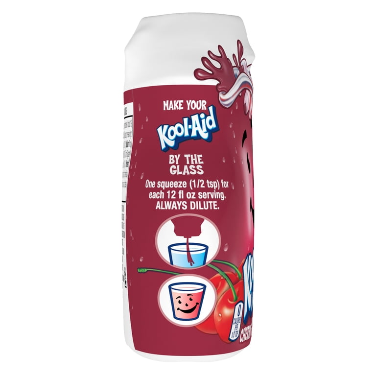 Kool-Aid, Liquid Cherry Drink Mix, 1.62 fl oz Bottle - Walmart.com