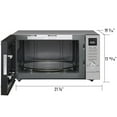 thumbnail image 2 of Panasonic 1.6-cu. ft. 1250W Countertop Microwave with Cyclonic Wave Inverter Technology, NN-SD77PS, 2 of 12