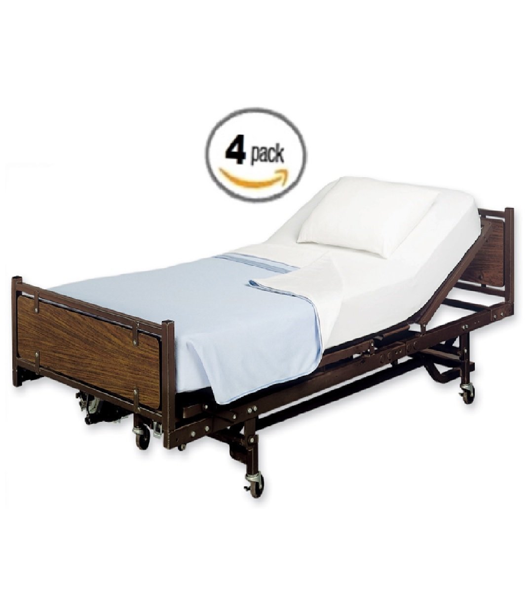 ProCare Premium Soft Fitted Stretchable Hospital Bed Sheet, Jersey Knit