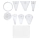 thumbnail image 1 of Juego de plantillas de costura acrílicas transparentes multifuncionales, reglas para acolchar, 10 Uds., para acolchar, costura artesanal, 1 of 8