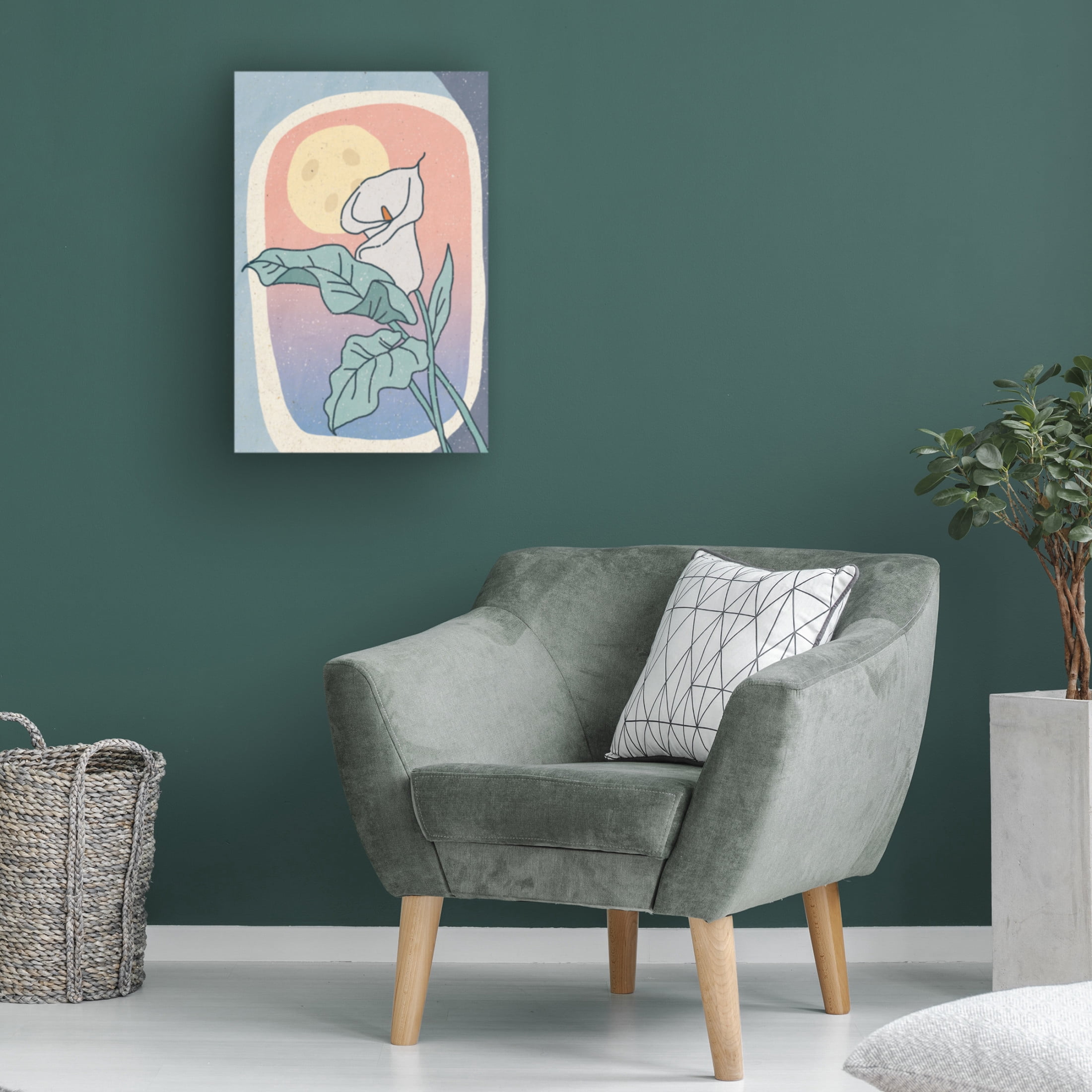 Trademark Fine Art Aylin Demir Lily of the Night Canvas Wall Art