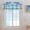 Housescho3792, variant on limua Independence Day Curtain for Window,Rod Pocket 4th of July Kitchen Valances Patriotic Memorial Day Short Curtain Panel Red Blue Star and Stripe Windows Treatment Drapes for Bathroom 54x18in
