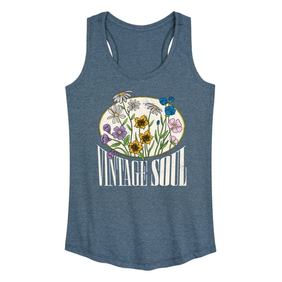 Instant Message - Vintage Soul - Women's Racerback Tank Top