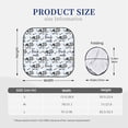 thumbnail image 3 of Wukai Cow With Fresh Milk Car Front Windshield Sun Shade,Sun Visor Shield Block Automotive Interior Protector Blocks UV Rays-Medium, 3 of 6