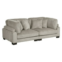 Lexicon Traverse Corduroy Love Seat in Taupe
