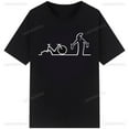 thumbnail image 5 of Men Women Style Streetwear Tee Fashion Cotton T Shirt Round Neck Casual Summer Camiseta, 5 of 6