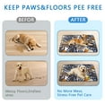 thumbnail image 6 of Stylish Absorbent Pads for Pet Accidents, Hawaiian Rainforest Patterns That Hide Stains, Machine Washable, 24" x35", 6 of 8
