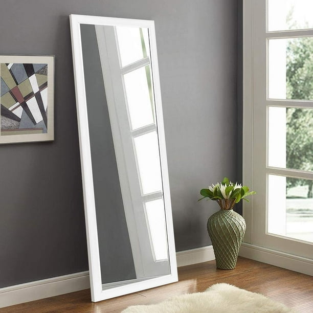 Neutype Full Length Mirror Floor, White Decorative Full Length Mirror