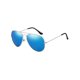 thumbnail image 2 of 1pc Stylish Vintage Blue Mirror Sunglasses, 2 of 5