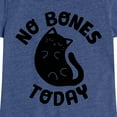 thumbnail image 3 of Instant Message - No Bones Today Melty Cat - Toddler And Youth Girls Short Sleeve Graphic T-Shirt, 3 of 6