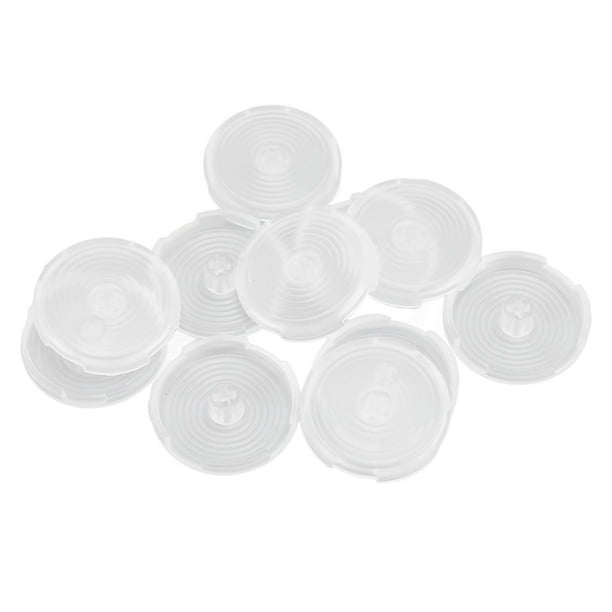 12 Tapas de Botones, Tapas de Botones de Repuesto para Palos de, Tapas de Repuesto para Palos de Juego Cruzados TTC, Teclas de Controlador de Juego ABS de 1 Pulgada, Botón
