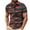 Red, variant on WAENQINLA Big and Tall Golf Shirts for Men Stylish Camouflage Printed Quarter Button Up Shirt Casual Lapel Short Sleeve Shirt,S-4XL