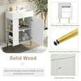 Ktaxon 34 inch bathroom vanity with sink bathroom floor cabinet with