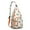 Orange-31, variant on Cute Dinosaur Print Sling Bag - Cartoon Dino Pattern Thermal Tote, Leakproof Cooler for Commuting & School