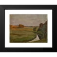 thumbnail image 2 of Jan Ciągliński 18x14 Black Modern Framed Museum Art Print Titled - Evening (1910), 2 of 5