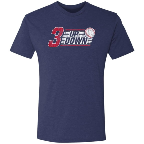 Three Up Three Down Tri-Blend Tee
