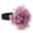 Purple, variant on Exaggerated Flower Choker Necklace for Women Big Rose Floral Chokers with Adjustable Chains Purple