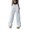 Z4-White, variant on Mifelio Cargo Pants for Women Womens Baggy Cargo Pants Streetwear Hip Hop Joggers Sweatpants Drawstring Casual Loose Wide Leg Trousers Pantalones Para Mujer Black L