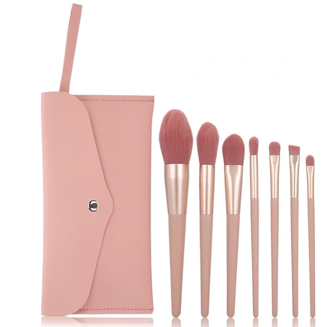 Brocha para sombra de ojos, 7 piezas Brocha profesional para colorete y sombra de ojos Brocha cosmética Respuesta rápida