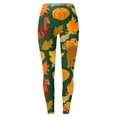 thumbnail image 5 of Thanksgiving Leggings for Women Elastic High Waist Tummy Control Festive Print Tights Pants Workout Yoga Pants, 5 of 5