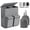 Gray, variant on BGTREND Double Laundry Hamper with Lid, 180L Dirty Clothes Basket with 2 Removable Bags & 2 Side Pockets, Collapsible Laundry Sorter, Beige