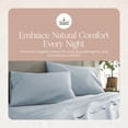 thumbnail image 4 of Whisper Organics 500 TC Sateen Bed Sheets, 4 of 7