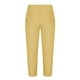 thumbnail image 5 of Pantalones largos para hombre, color liso, holgados, informales, con bolsillo, de lino, cintura elástica y cordón ajustable, de poliéster., 5 of 5