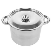 LOLIPPYY Large Stainless Steel Cooking Pot For Home Cooking With Lid 1Pcs
