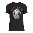 thumbnail image 5 of IT Men's & Big Men's Halloween Pennywise We All Float Stephen King Welcome To Derry Graphic Tee Shirt, Sizes S-3XL, 5 of 5