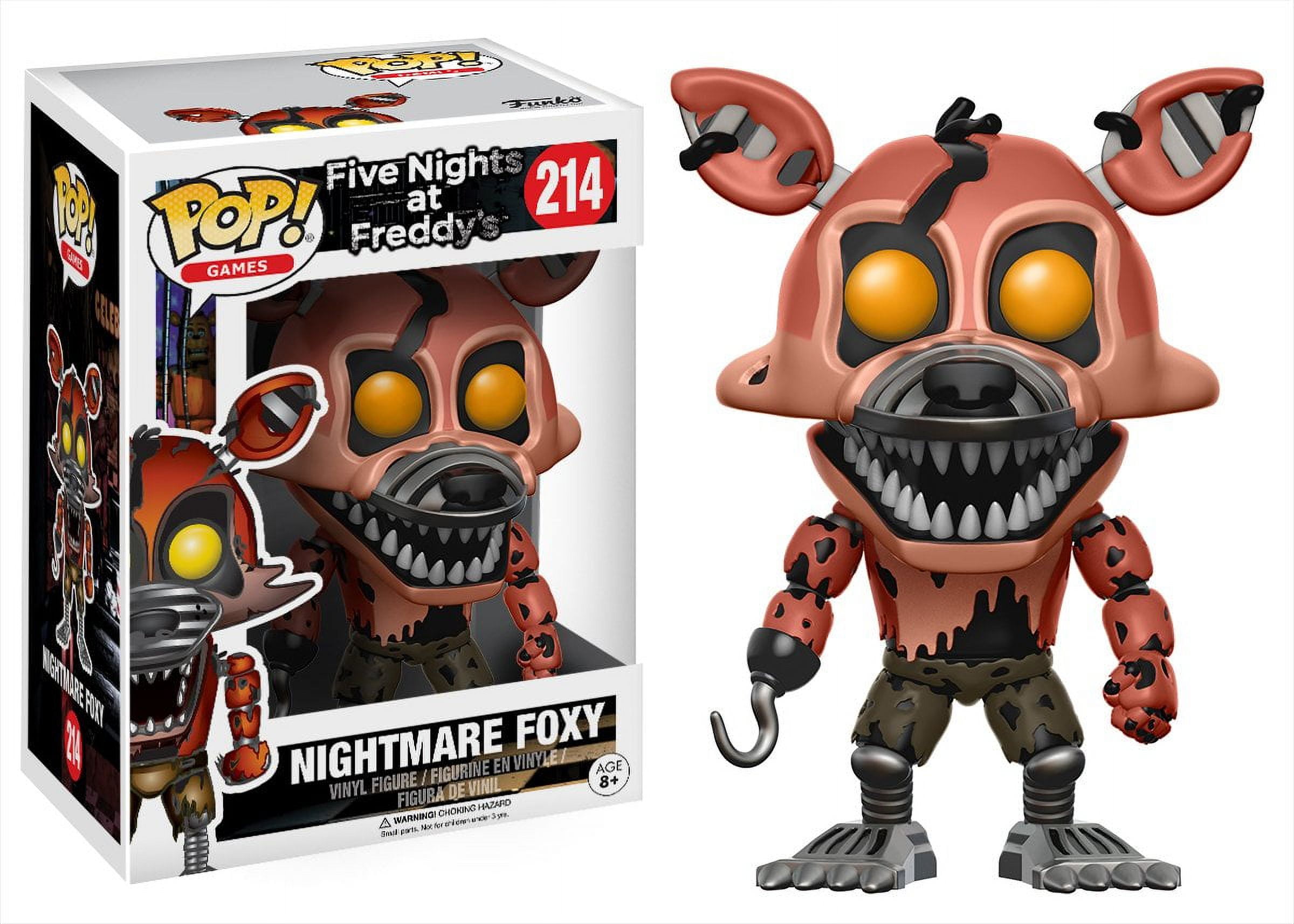 Funko Bitty POP! Five Nights at Freddy's 0.9-in Vinyl Figure Set 4-Pack  (Foxy the Pirate, Cupcake, Chica, Mystery Pop!)