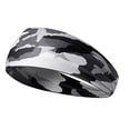 thumbnail image 2 of Evdexr 2026 Sweatbands for Men Workout Sport Headbands for Men Camo Headband Sweat Absorbing Headband Wide Sweatband for Head Basketball Football Cycling Running Yoga H, 2 of 3