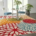 thumbnail image 4 of Nourison Aloha Indoor/Outdoor Green 7'10" x 10'6" Area Rug, (8x11), 4 of 12