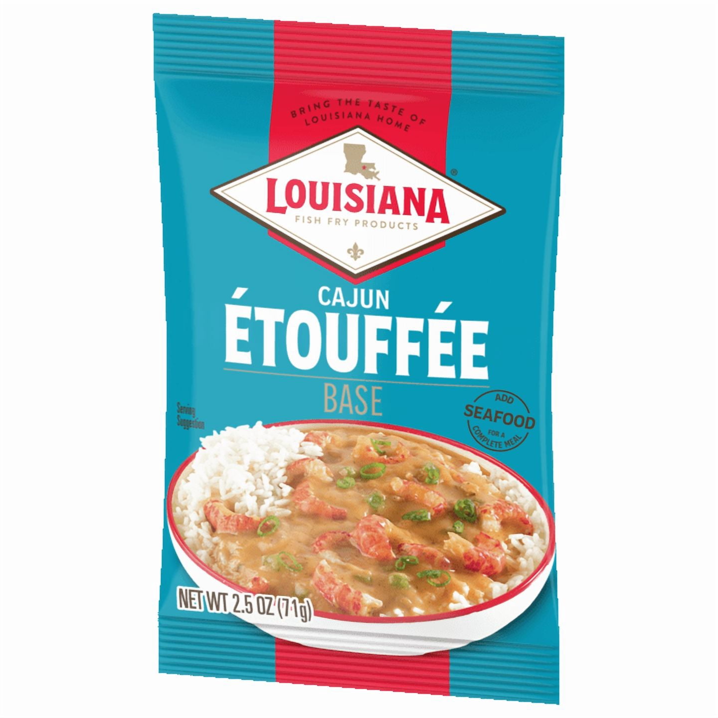 (7 pack) Louisiana Fish Fry Etouffee Base Mix, 2.5 oz Bag