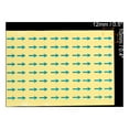 thumbnail image 2 of Small Arrow Stickers 0.5x0.4" PET Self Adhesive Product Inspection Defects Indicator, Blue, 10 Sheet, 2 of 6