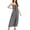 Gray, variant on Kilaqueen Backless Cami Dresses for Women Summer Sleeveless Maxi Lounge House Dress Vacation Beach Open Back Long Sundress with Back Tie