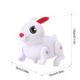thumbnail image 3 of QIPOPIQ Singing And Dancing Glowing Rabbit Educational Toy White, 3 of 7