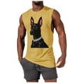thumbnail image 5 of Jyeity Mens Tank Crew, Neck Print Tank Top Casual Breathable Sporty Tank Tops, 5 of 5