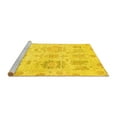 thumbnail image 2 of Ahgly Company Machine Washable Indoor Rectangle Oriental Yellow Traditional Area Rugs, 5' x 8', 2 of 4