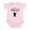 Petal Pink, variant on CafePress - Somebody In Minnesota Loves Me Body Suit - Baby Light Bodysuit, Size Newborn - 24 Months
