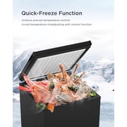 ADT Low temperature Chest Freezer 3.5 Cubic Feet Free-Standing Top Door Freezers 14℉ to -40℉