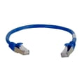 thumbnail image 2 of C2G 10ft Cat6a Snagless Shielded (STP) Network Patch Ethernet Cable Blue - Patch cable - RJ-45 (M) to RJ-45 (M) - 3.05 m - STP - CAT 6a - snagless, stranded - blue, 2 of 7