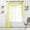 Yellow, variant on Empire's 216" Long Sheer Curtain Window Valance / Scarf Over 20 Colors!