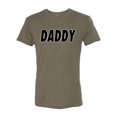 thumbnail image 2 of Wild Bobby, Classic Daddy Dad, Father's Day, Men Premium Tri Blend Tee, Military Green, Medium, 2 of 4