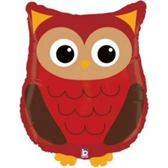 26" Woodland Owl Foil Balloon