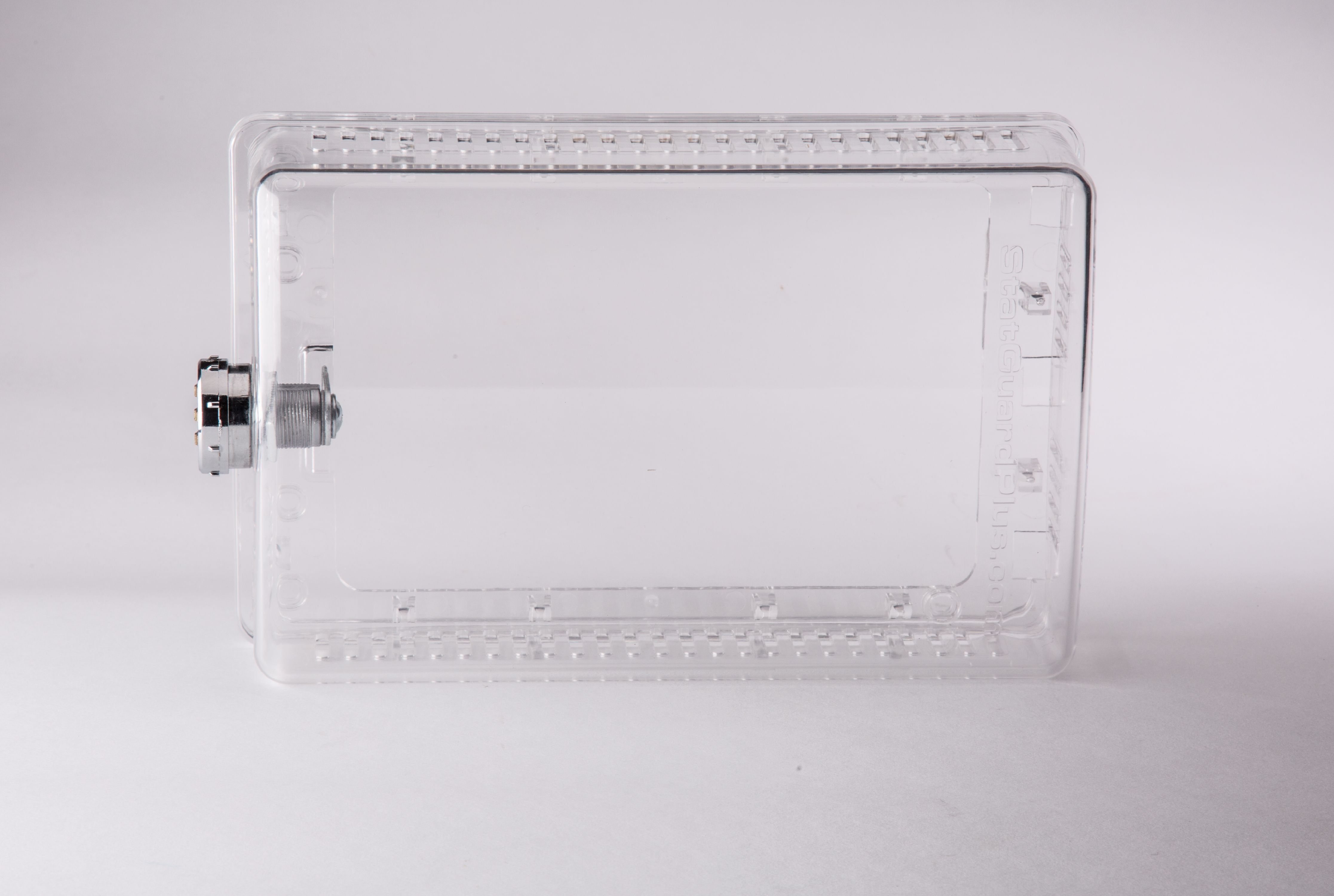 StatguardPlus Keyless Combination Lock Thermostat Guard Cover, Clear 10
