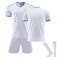 thumbnail image 1 of 2022 nueva camiseta de fútbol para niños 9 # L.suarez 21 # E.cavani pantalones cortos de moda camisetas de fútbol traje calcetines protectores/set-blanco-28 BmatwkZeng Bmatwk Jersey, 1 of 2