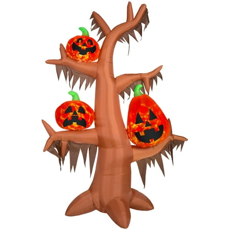 8.5' Airblown Kaleidoscope Scary Tree Halloween Inflatable