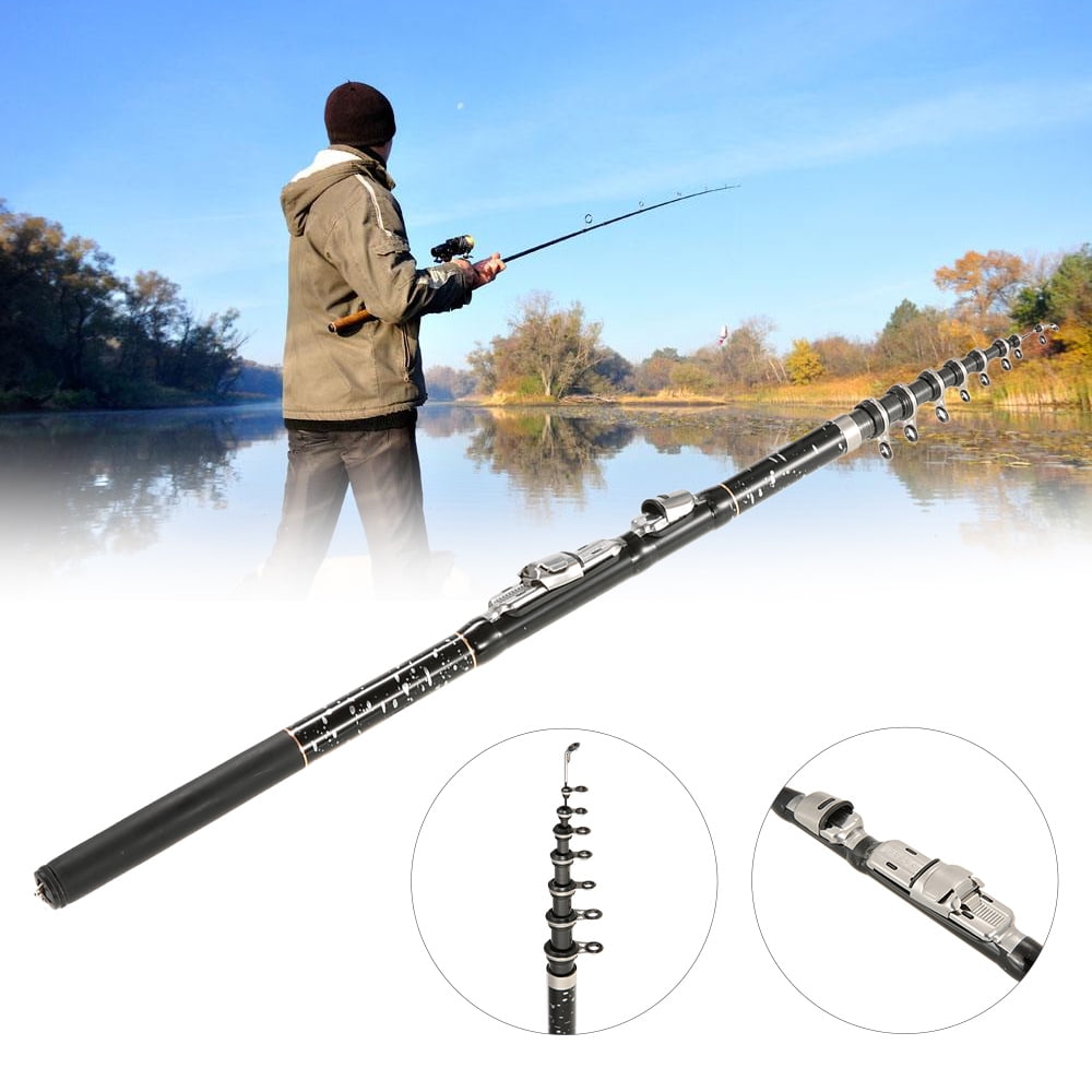 Canne à Pêche, Canne Portable Canne Courte Équipement De Pêche