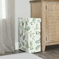 thumbnail image 2 of Botanical Green Foldable Laundry Hamper with Handles Boy or Girl Gender Neutral Unisex by Sweet Jojo Designs, 2 of 6