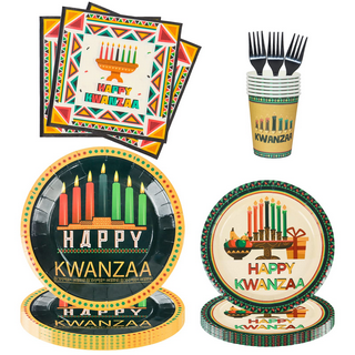 Big Dot of Happiness Happy Kwanzaa - Party Mini Favor Boxes - Party Treat  Candy Boxes - Set of 12